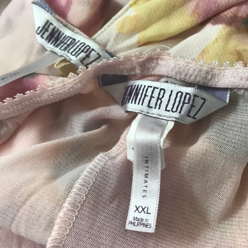 Jennifer Lopez Chiffon Razorback Cami & Shorts Pajamas — image 6 of 6